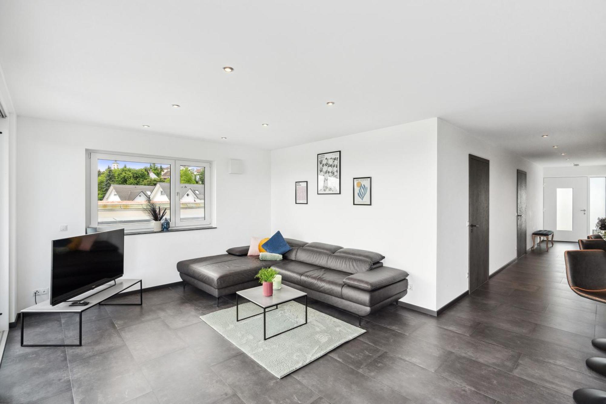Anytime - Penthouse Mit Terrasse Und Bergsicht Apartment Friedrichshafen Exterior photo